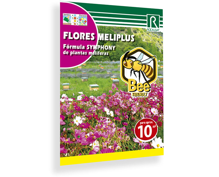 Cobertura de flores melferas para alimentar a las abejas 